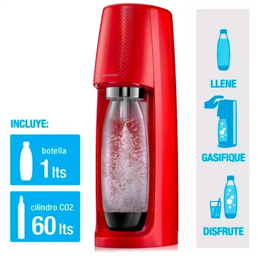 KIT SODASTREAM ROJO - Imagen 5